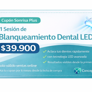Blanqueamiento Dental LED – Sesión Profesional Conceptodent